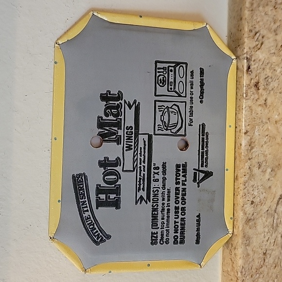 VTG HOTMAT ANN ANTIQUE TIN SERIES ANN'S KITCHEN, TABLE/WALL, MADE IN USA - Picture 2 of 5